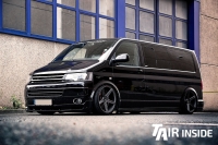 TA Technix Luftfahrwerk Air-Ride inkl. Kompressor-Kit schwarz für VW Bus T5 T6