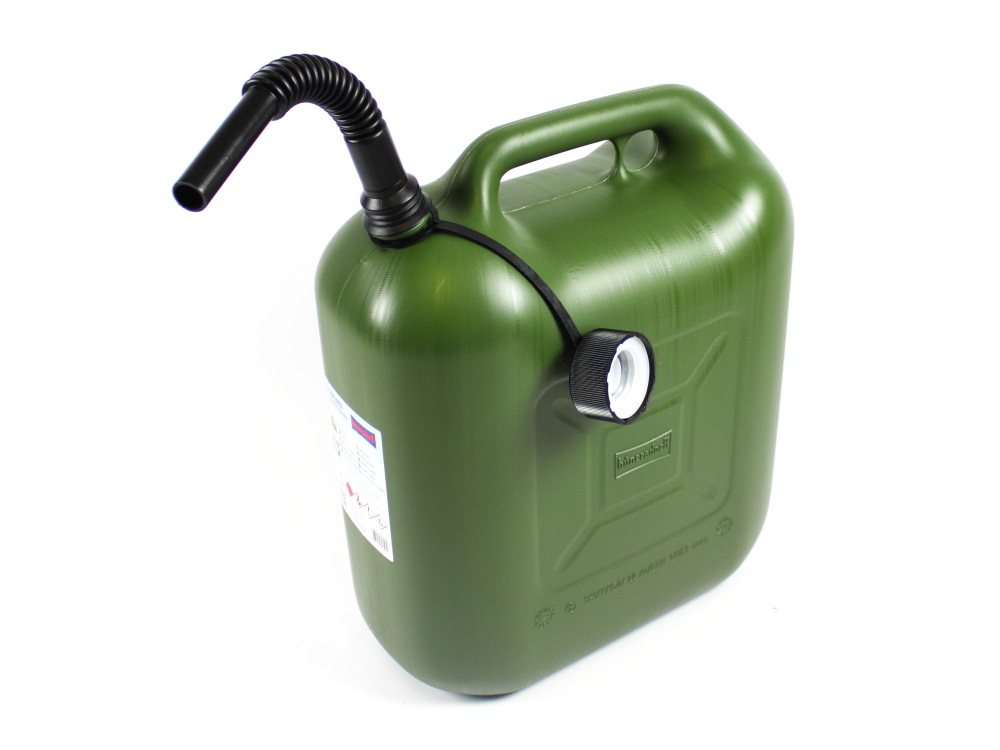 Kraftstoffkanister HÜNERSDORFF PROFI (UN) olivgrün 5000ml HDPE