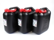 Kraftstoff Kanister Benzinkanister 20 Liter HÜNERSDORFF E85 Sprit Öl 3er Set